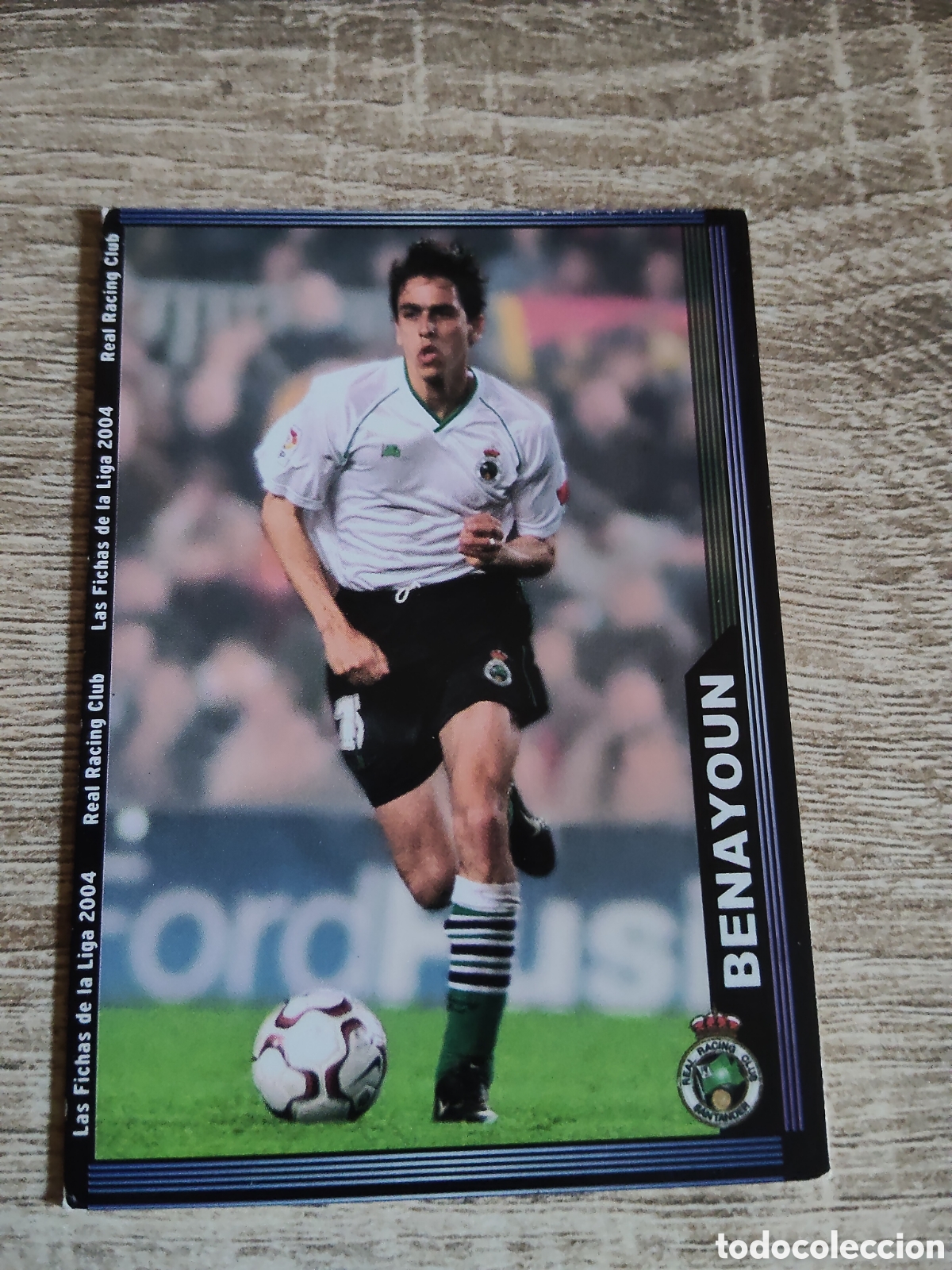Cromos de f&uacute;tbol: Mundicromo las fichas de la liga 2004 420 Benayoun Racing de Santander