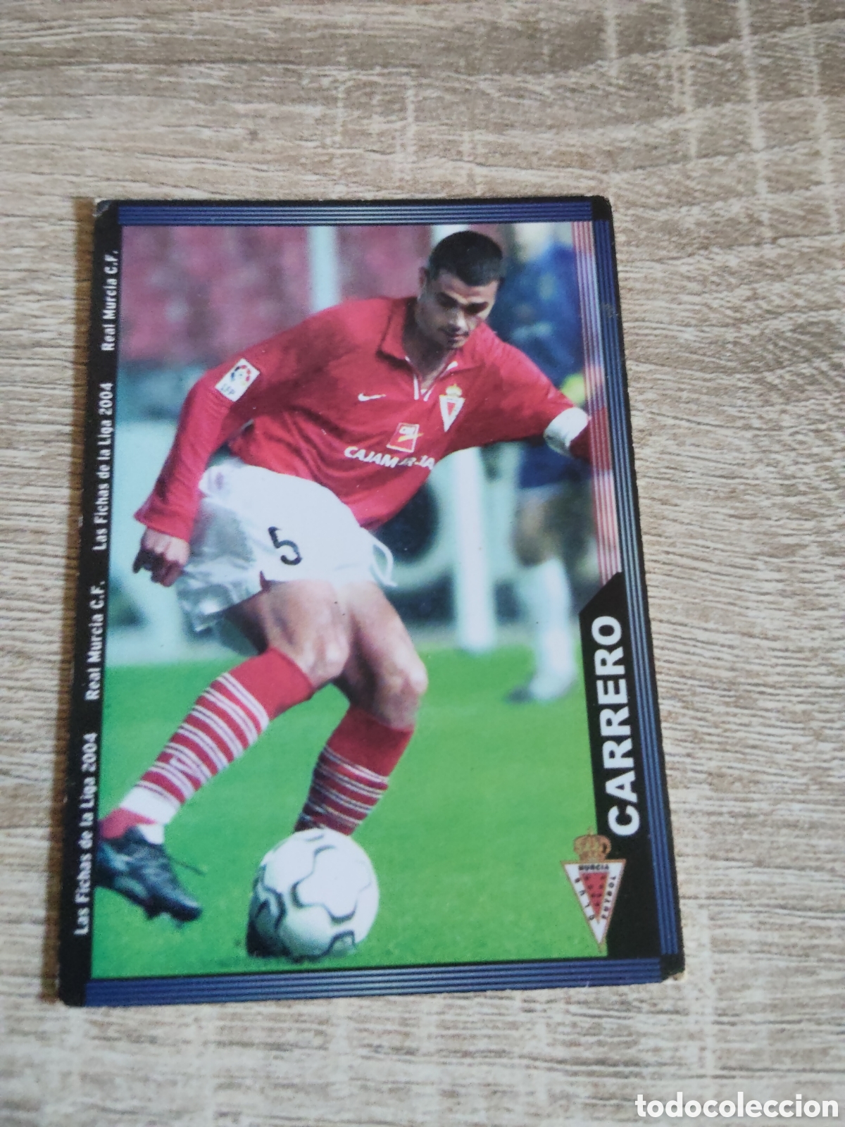 Cromos de f&uacute;tbol: Mundicromo las fichas de la liga 2004 470 Carrero Real Murcia