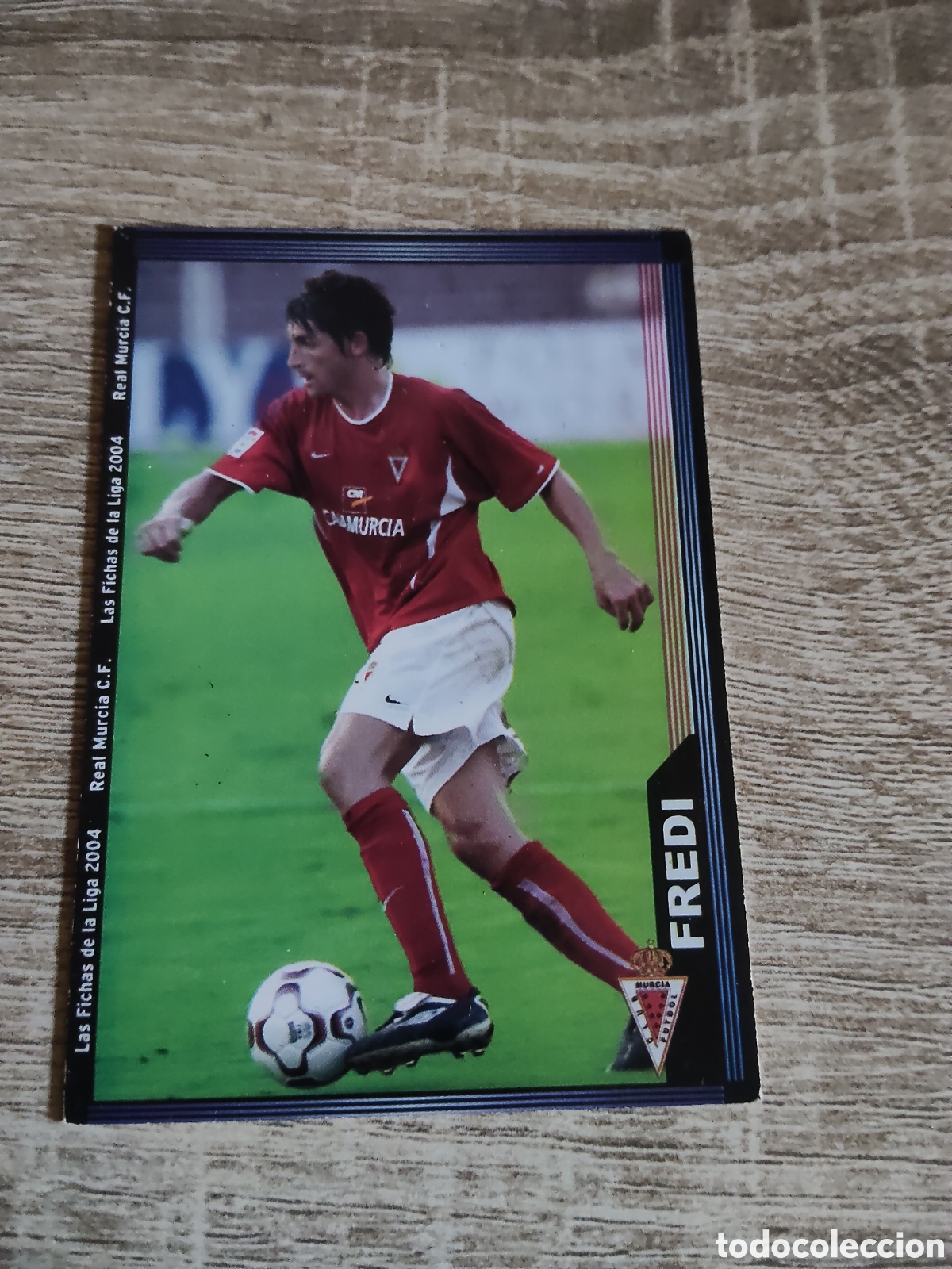 Cromos de f&uacute;tbol: Mundicromo las fichas de la liga 2004 476 Fredi Real Murcia