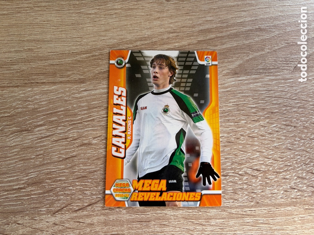Cromos de f&uacute;tbol: 405 CANALES MEGA REVELACIONES MEGACRACKS MGK PANINI 2010 2011 10 11 R RACING C