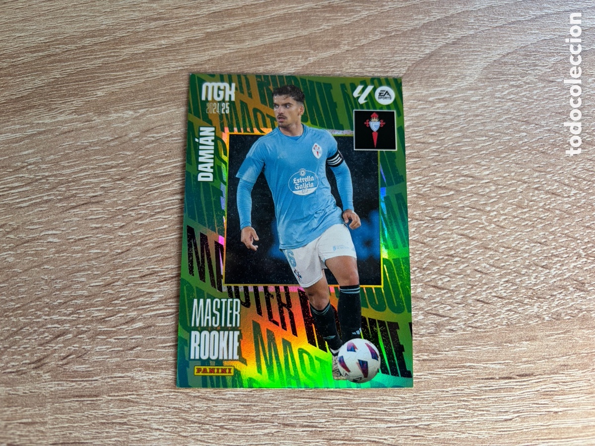 Cromos de f&uacute;tbol: 410 DAMI&Aacute;N MASTER ROOKIE MEGACRACKS MGK PANINI 2024 2025 24 25 RC CELTA
