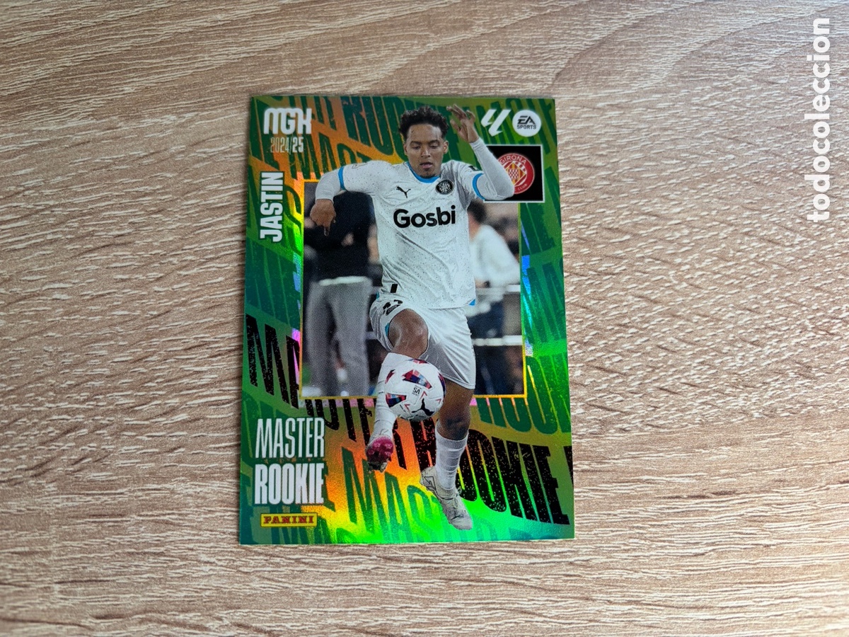 Cromos de f&uacute;tbol: 416 JASTIN MASTER ROOKIE MEGACRACKS MGK PANINI 2024 2025 24 25 GIRONA FC