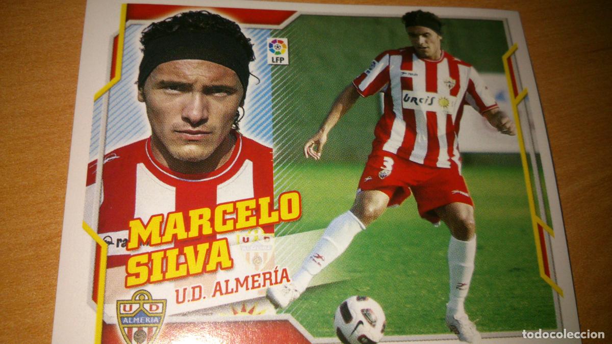 Cromos de f&uacute;tbol: EDICIONES ESTE 2010 2011 10 11 FICHAJE N&ordm;25 25 MARCELO SILVA ALMERIA NUEVO CROMO NUNCA PEGADO