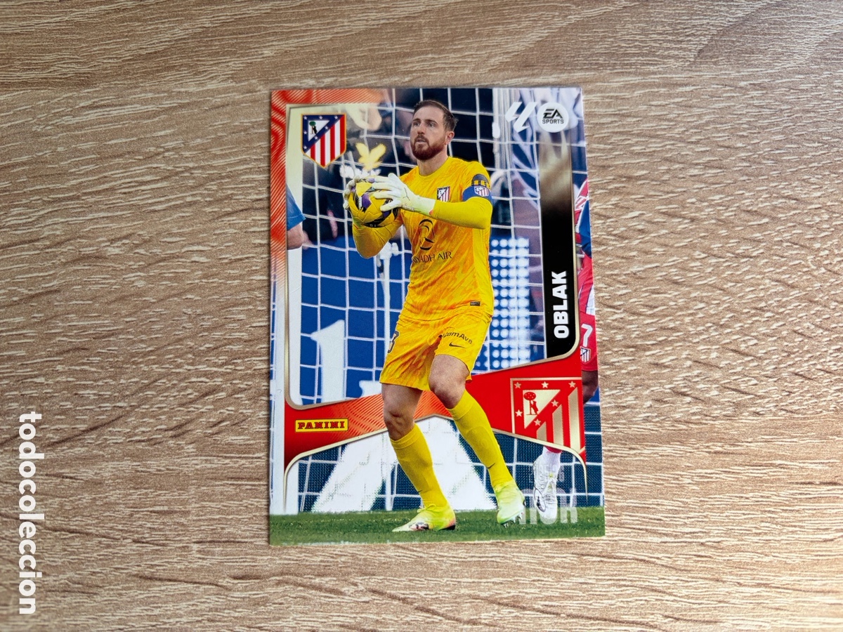 Cromos de f&uacute;tbol: 56 OBLAK MEGACRACKS MGK PANINI 2025 2026 25 26 ATL&Eacute;TICO DE MADRID