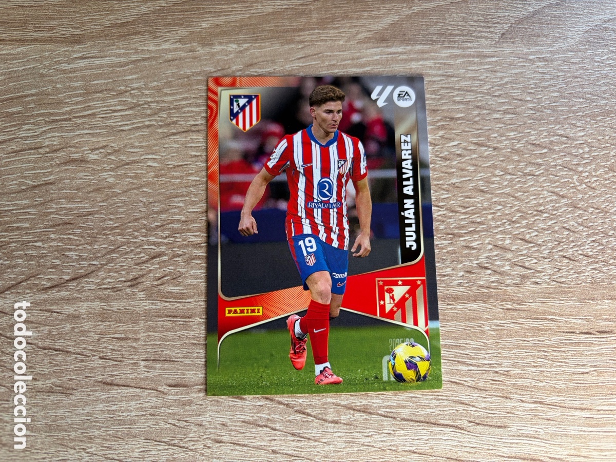 Cromos de f&uacute;tbol: 70 JULI&Aacute;N ALVAREZ MEGACRACKS MGK PANINI 2025 2026 25 26 ATL&Eacute;TICO DE MADRID