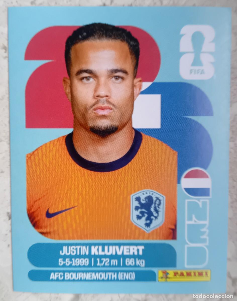 Cromos de f&uacute;tbol: Figurina Panini 2026 Cromo World Cup Usa Mundial 2026 Justin Kluivert Netherlands n NED 16