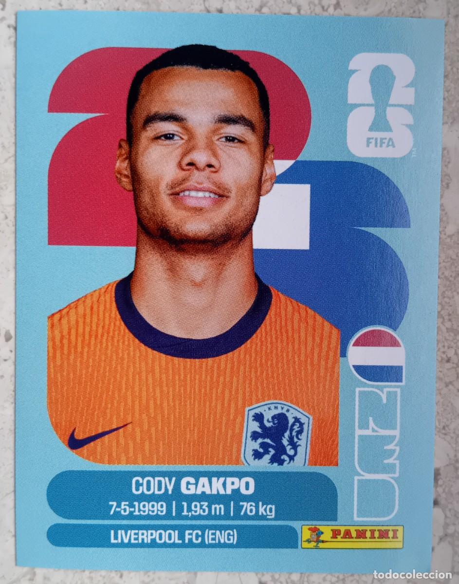Cromos de f&uacute;tbol: Figurina Panini 2026 Cromo World Cup Usa Mundial 2026 Cody Gakpo Netherlands n NED 20