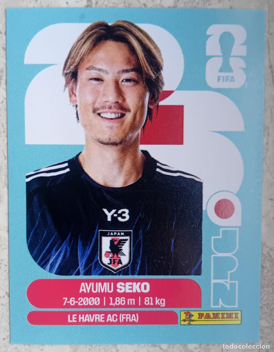 Cromos de f&uacute;tbol: Figurina Panini 2026 Cromo World Cup Usa Mundial 2026 Ayumu Seko Japan n JPN 4