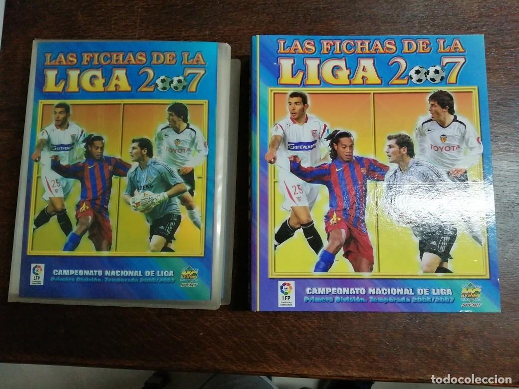 Cromos de f&uacute;tbol: COLECCION COMPLETA MUNDICROMO 2007. 1&ordf; DIVISI&Oacute;N Y PLATINUM. VARIOS MESSI