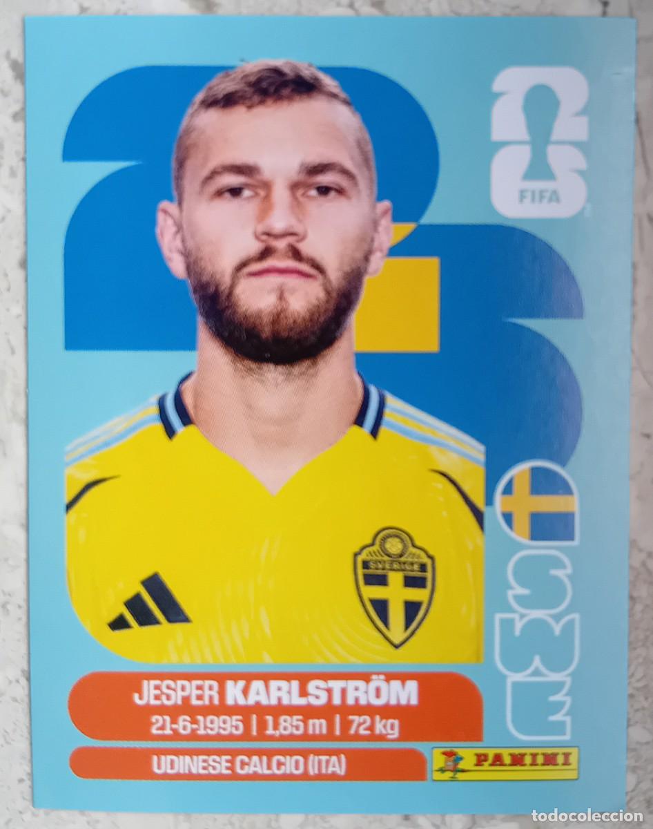 Cromos de f&uacute;tbol: Figurina Panini 2026 Cromo World Cup Usa Mundial 2026 Jesper Karlstrom Sweden n SWE 10