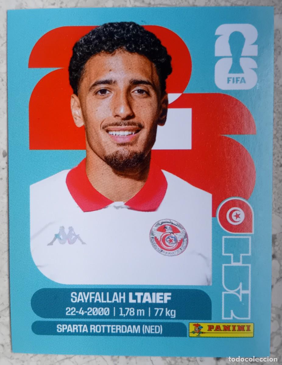 Cromos de f&uacute;tbol: Figurina Panini 2026 Cromo World Cup Usa Mundial 2026 Sayfallah Ltaief Tunisia n TUN 19