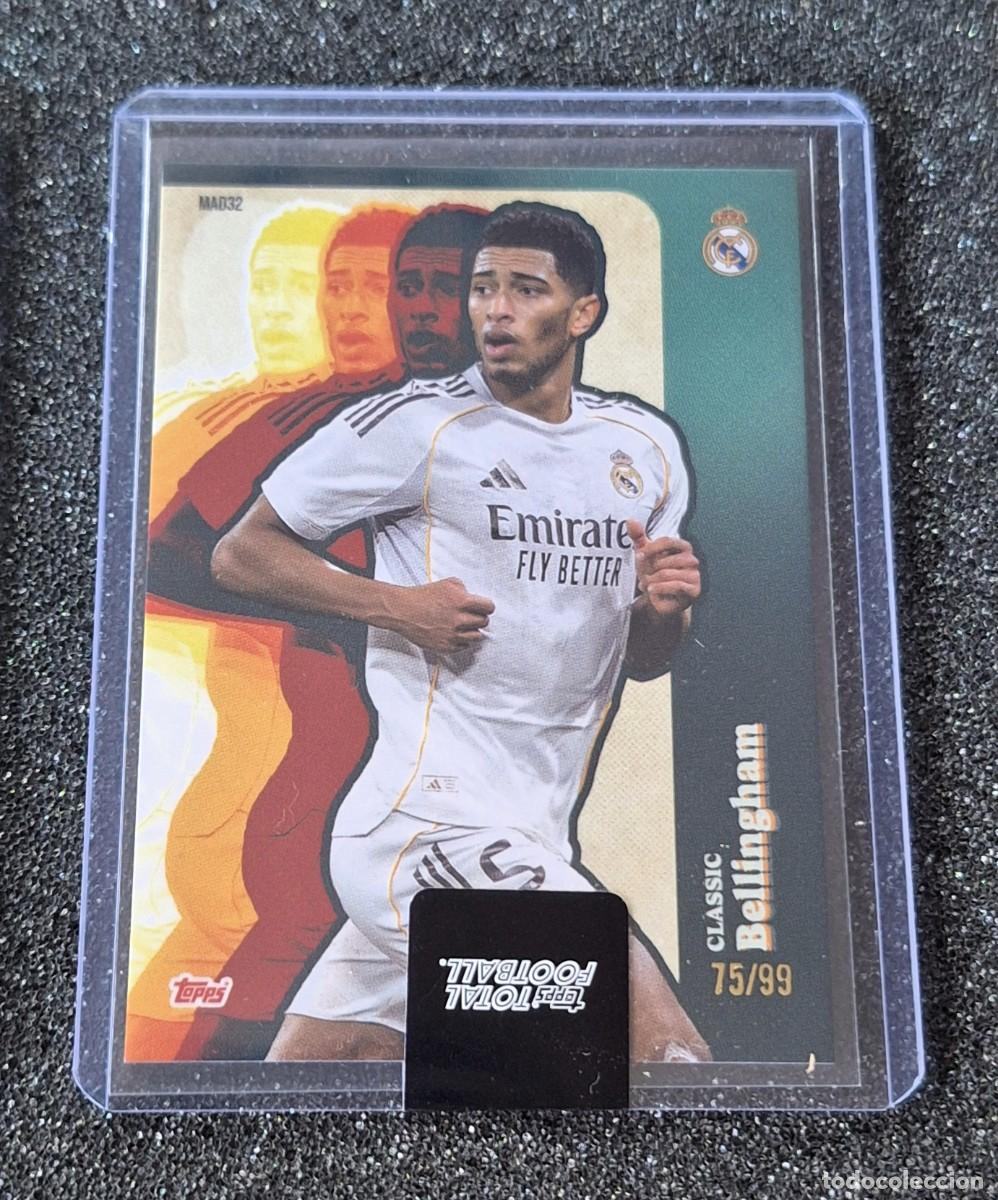 Cromos de f&uacute;tbol: Jude Bellingham Real Madrid Topps Total Football 75/99 Classic