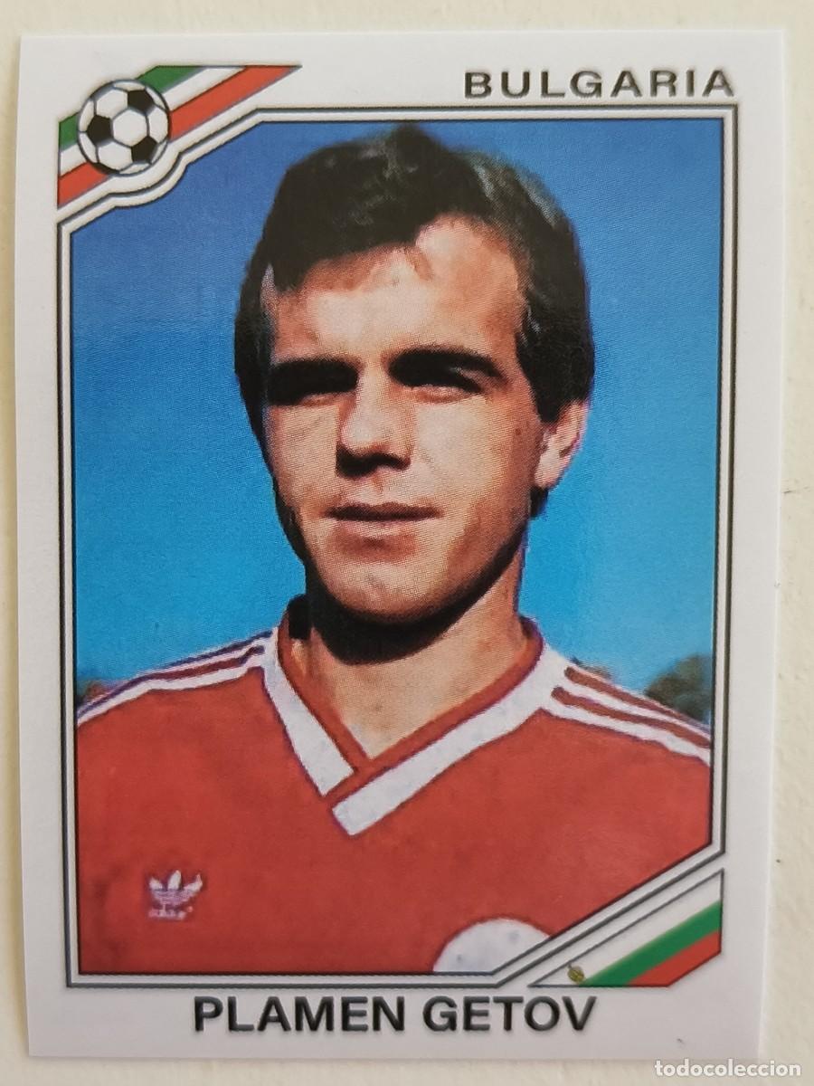 Cromos de f&uacute;tbol: #65 PLAMEN GETOV (BULGARIA) MUNDIAL MEXICO 86 PANINI