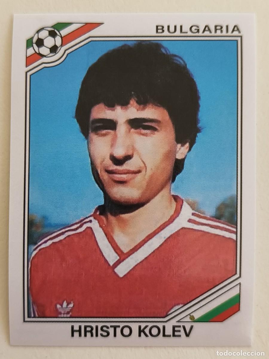 Cromos de f&uacute;tbol: #66 HRISTO KOLEV (BULGARIA) MUNDIAL MEXICO 86 PANINI