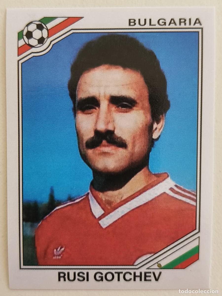 Cromos de f&uacute;tbol: #67 RUSI GOTCHEV (BULGARIA) MUNDIAL MEXICO 86 PANINI