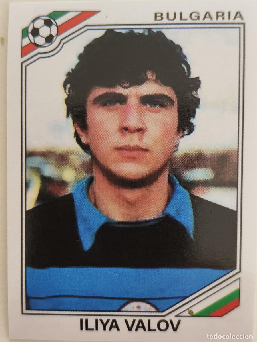 Cromos de f&uacute;tbol: #71 ILIYA VALOV (BULGARIA) MUNDIAL MEXICO 86 PANINI