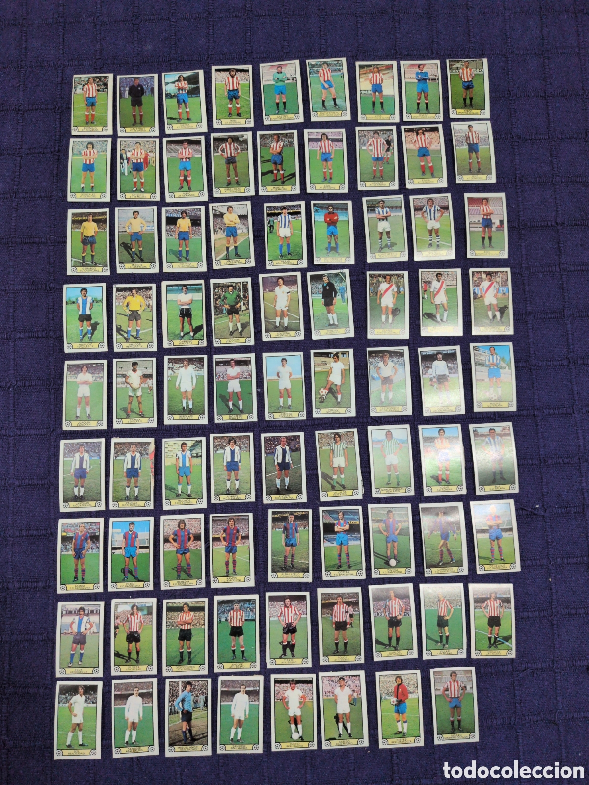Figurine di Calcio: Lote de 80 cromos diferentes. Liga 79/80. Colecciones Este