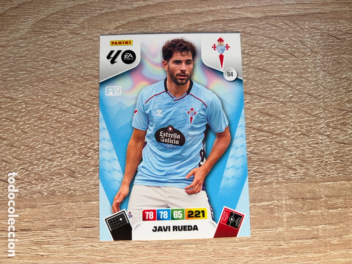 Cromos de f&uacute;tbol: 94 JAVI RUEDA ADRENALYN XL AXL 2025 2026 25 26 RC CELTA