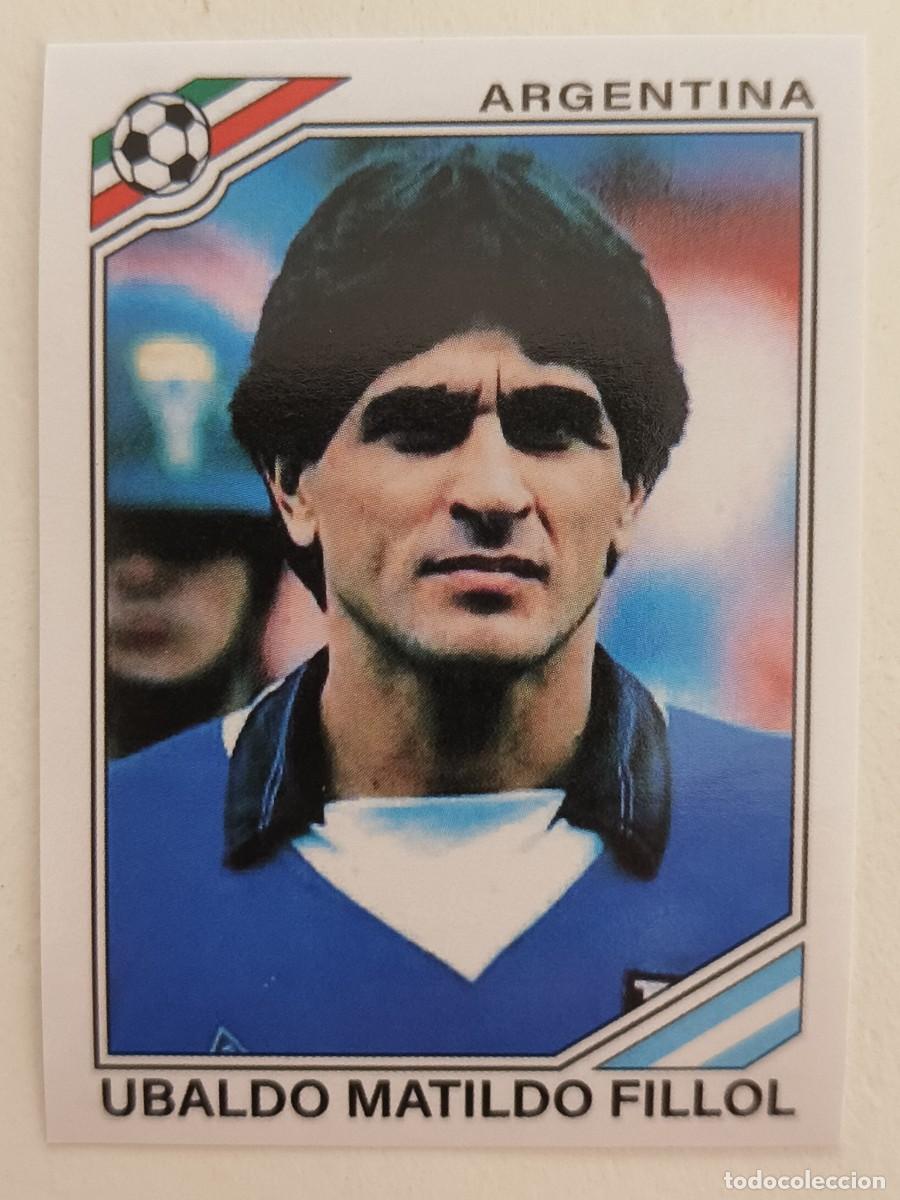 Cromos de f&uacute;tbol: #74 UBALDO MATILDO FILLOL (ARGENTINA) MUNDIAL MEXICO 86 PANINI