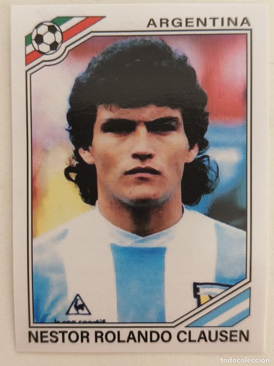 Cromos de f&uacute;tbol: #75 NESTOR ROLANDO CLAUSEN (ARGENTINA) MUNDIAL MEXICO 86 PANINI