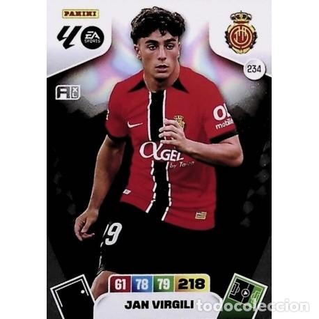 Cromos de f&uacute;tbol: JAN VIRGILI MALLORCA n&uacute;mero 234 cromo Adrenalyn XL 25-26 2025-2026