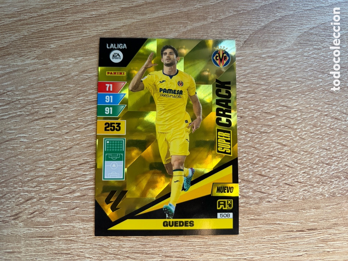 Cromos de Futebol: 508 GUEDES SUPER CRACK ADRENALYN XL AXL 2023 2024 23 24 VILLARREAL CF