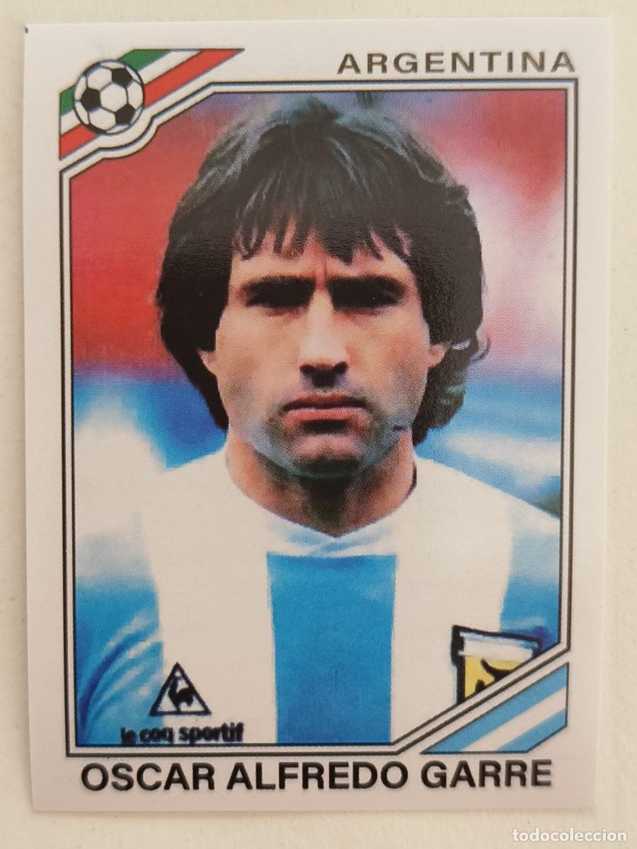 Cromos de Futebol: #79 OSCAR ALFREDO GARRE (ARGENTINA) MUNDIAL MEXICO 86 PANINI