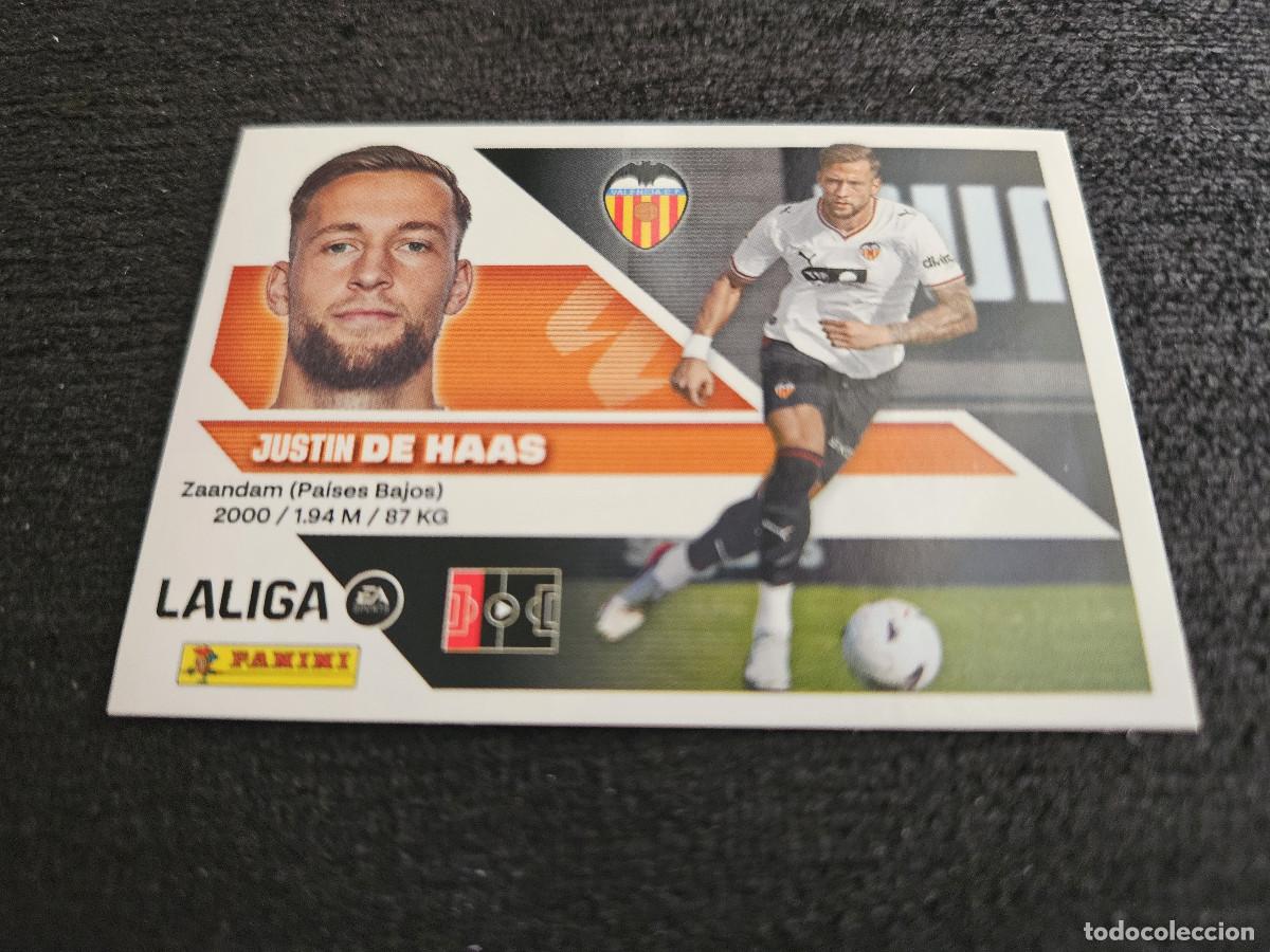 Football Stickers: LIGA ESTE 2026 2027 26 27 DE HAAS VALENCIA N&ordm; 9 FICHAJE (SEGUNDA EDICI&Oacute;N)