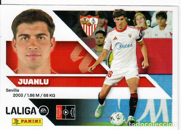 Cromos de f&uacute;tbol: CROMO PANINI LIGA ESTE 26 27 - N&ordm; 6 - JUANLU - SEVILLA