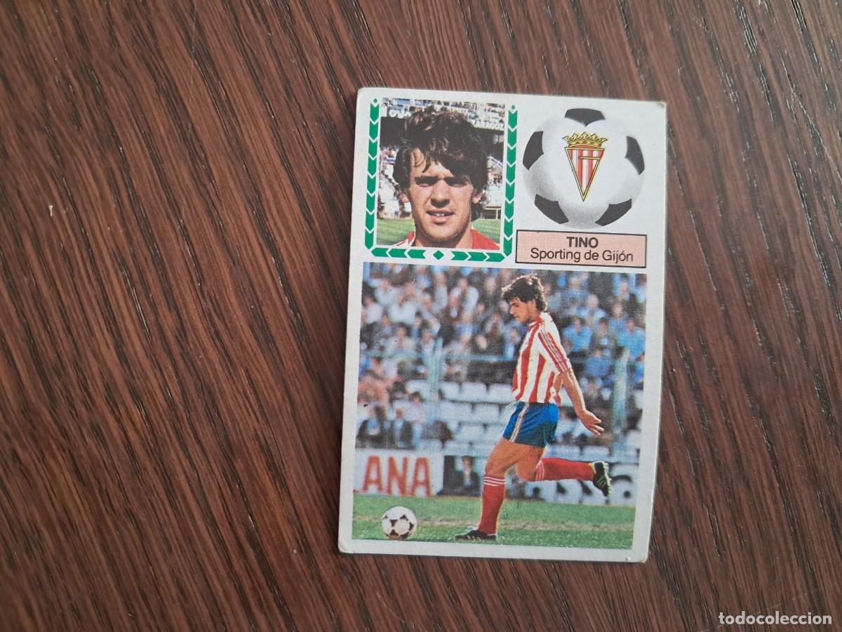 Cromos de f&uacute;tbol: cromo de futbol, edic. Este 83-84, Tino, Sporting de Gij&oacute;n. sin pegar.