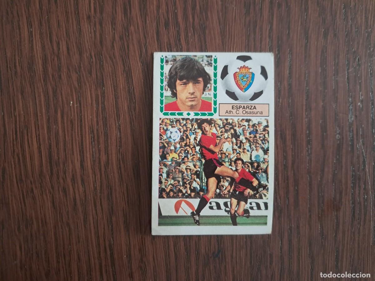 Fu&szlig;ball-Sticker: cromo de futbol, edic. Este 83-84, Esparza, A.C. Osasuna. sin pegar.