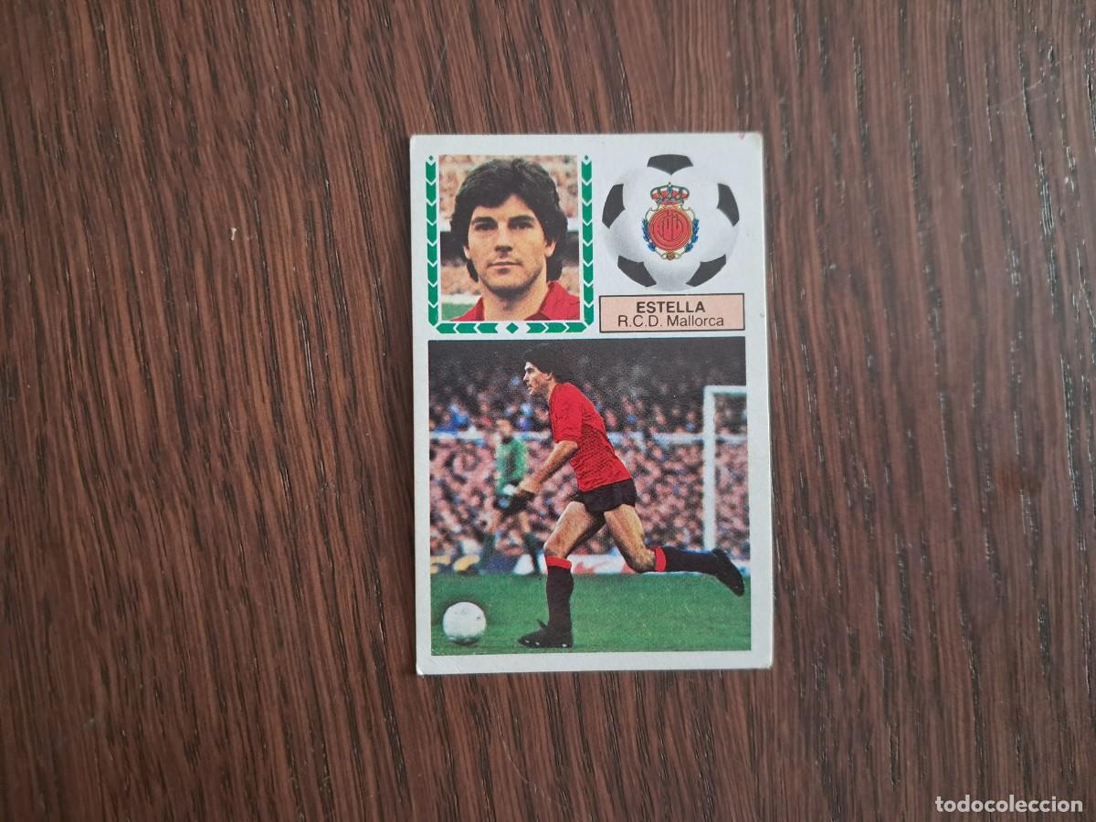 Cromos de Futebol: cromo de futbol, edic. Este 83-84, Estella, R.C.D. Mallorca. &uacute;ltimos fichajes n&ordm; 27. sin pegar.