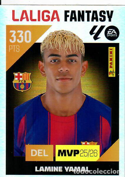 Cromos de f&uacute;tbol: CROMO PANINI LIGA ESTE 26 27 - FANTASY N&ordm; 5 - LAMINE YAMAL - BARCELONA