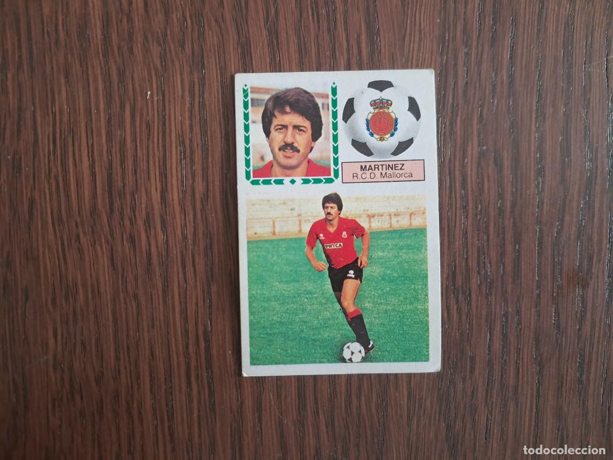 Cromos de f&uacute;tbol: cromo futbol, Este 83-84, Mart&iacute;nez,RCD. Mallorca.&uacute;ltimos fichajes, 23.versi&oacute;n jugador solo.sin pegar