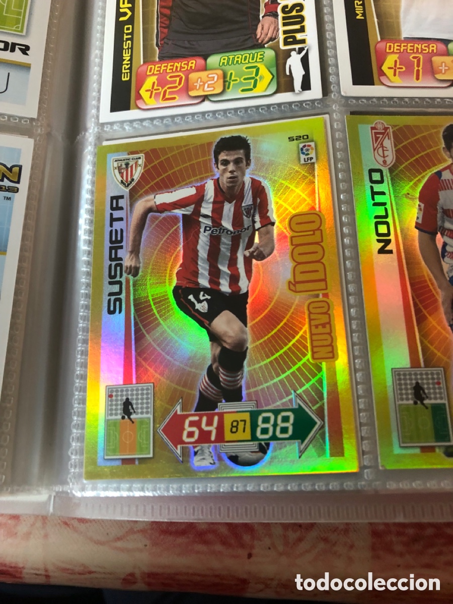 Cromos de f&uacute;tbol: SUSAETA 520 NUEVO IDOLO (BILBAO) 2012-2013 12 13 ADRENALYN PANINI CROMO CARTA A-2