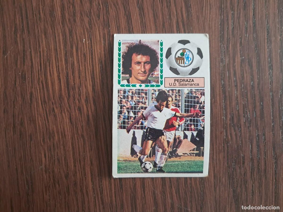 Cromos de f&uacute;tbol: cromo de futbol, edic. Este 83-84, Pedraza, U.D. Salamanca. sin pegar.