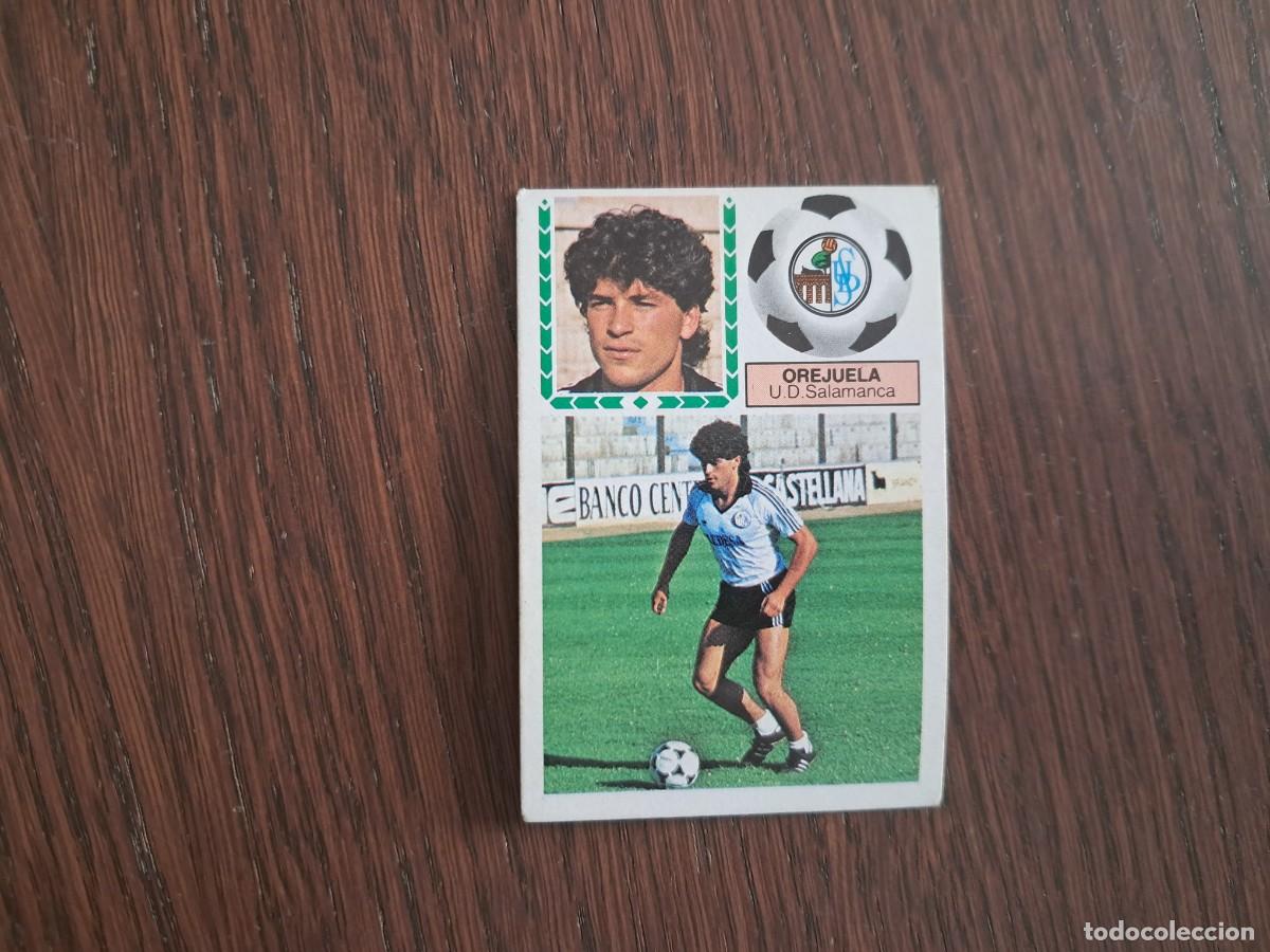 Cromos de f&uacute;tbol: cromo de futbol, edic. Este 83-84, Orejuela, U.D. Salamanca. &uacute;ltimos fichajes n&ordm; 31. sin pegar.