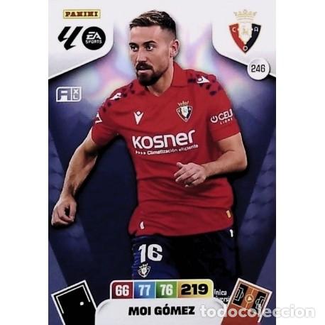 Cromos de f&uacute;tbol: MOI G&Oacute;MEZ OSASUNA n&uacute;mero 246 cromo Adrenalyn XL 25-26 2025-2026