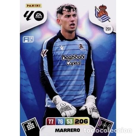 Cromos de f&uacute;tbol: MARRERO REAL SOCIEDAD n&uacute;mero 291 cromo Adrenalyn XL 25-26 2025-2026