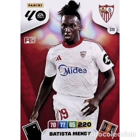 Cromos de f&uacute;tbol: BATISTA MENDY SEVILLA n&uacute;mero 319 cromo Adrenalyn XL 25-26 2025-2026