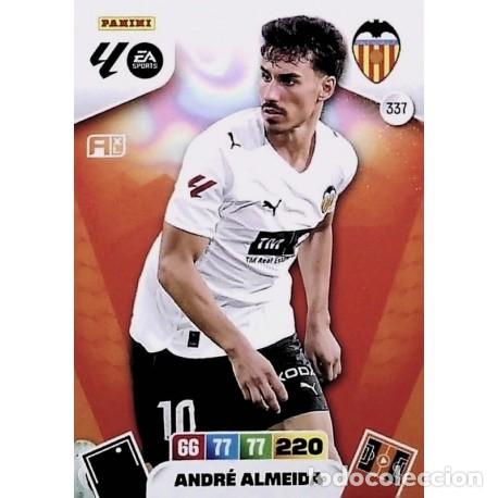 Cromos de f&uacute;tbol: ANDR&Eacute; ALMEIDA VALENCIA CF n&uacute;mero 337 cromo Adrenalyn XL 25-26 2025-2026