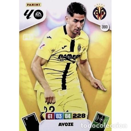 Cromos de f&uacute;tbol: AYOZE VILLAREAL CF n&uacute;mero 360 cromo Adrenalyn XL 25-26 2025-2026
