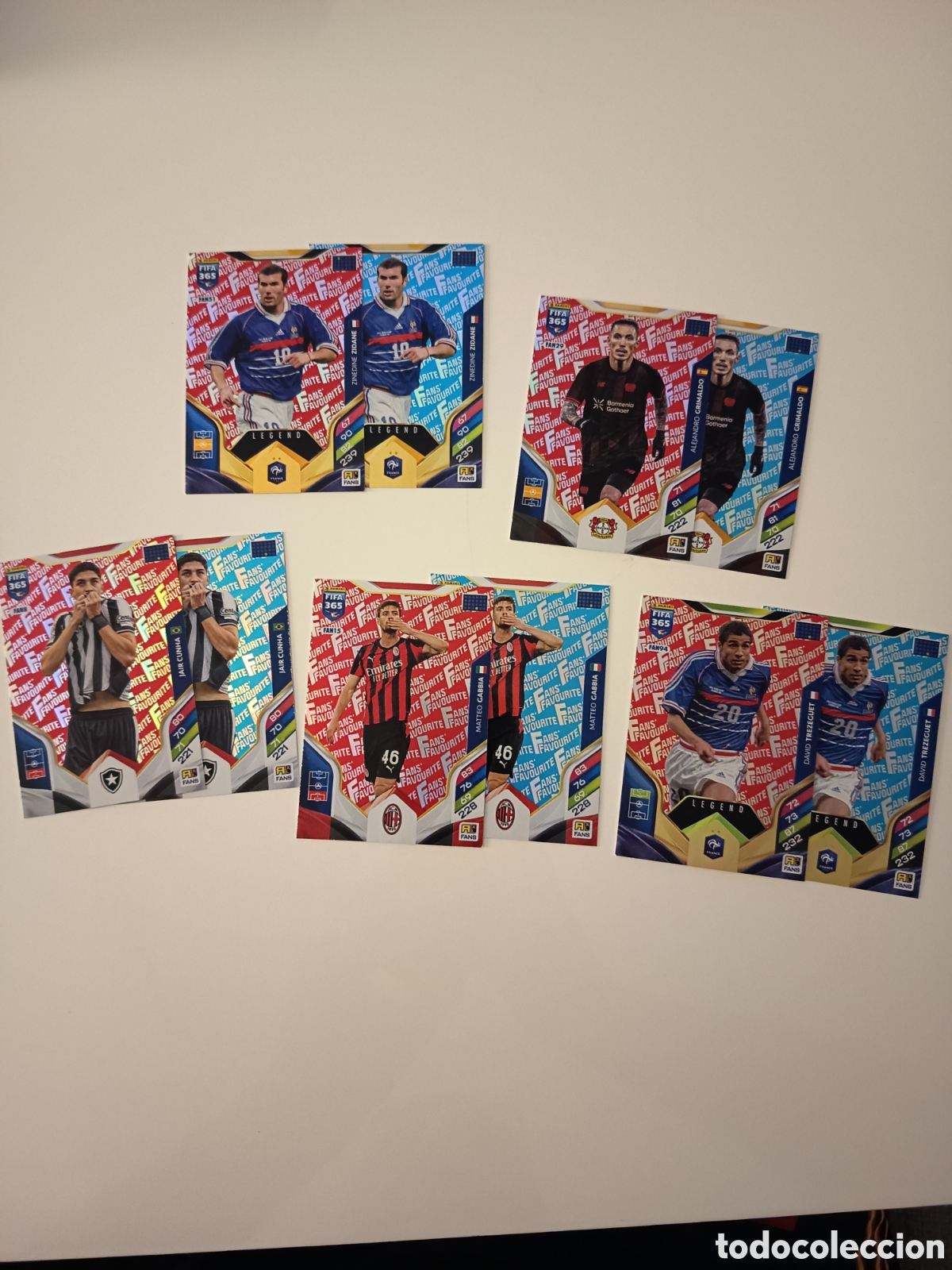 Cromos de f&uacute;tbol: Lote fans favourite adrenalyn FIFA 365