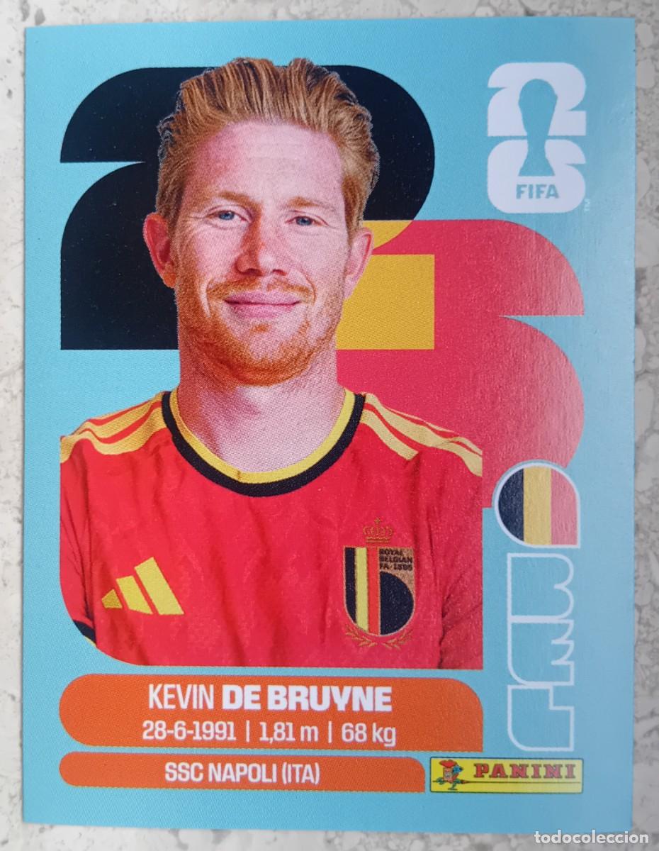 Fu&szlig;ball-Sticker: Figurina Panini 2026 Cromo World Cup Usa Mundial 2026 Kevin De Bruyne Belgium n BEL 15