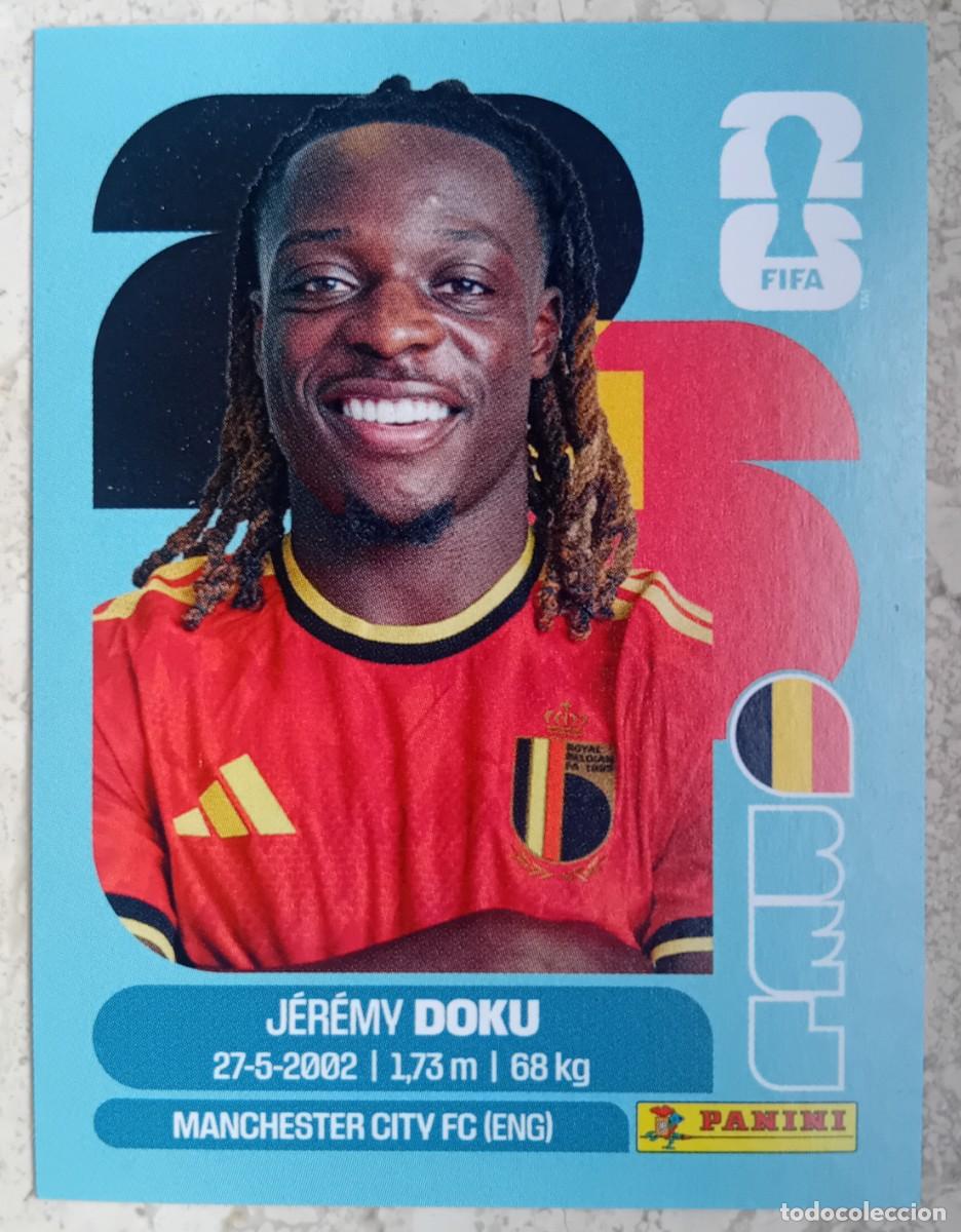 Fu&szlig;ball-Sticker: Figurina Panini 2026 Cromo World Cup Usa Mundial 2026 Jeremy Doku Belgium n BEL 16
