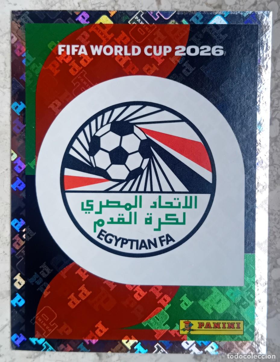 Fu&szlig;ball-Sticker: Figurina Panini 2026 Cromo World Cup Usa Mundial 2026 scudetto escudo badge Egypt n EGY 1