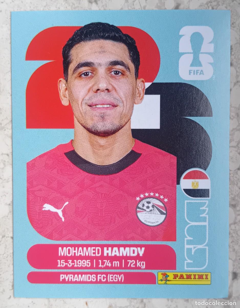 Fu&szlig;ball-Sticker: Figurina Panini 2026 Cromo World Cup Usa Mundial 2026 Mohamed Hamdy Egypt n EGY 4