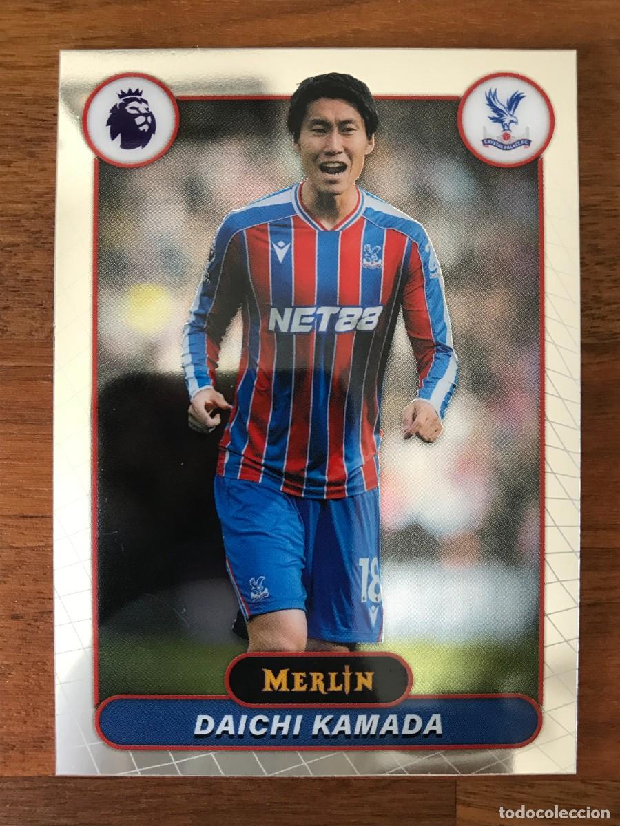 Fu&szlig;ball-Sticker: DAICHI KAMADA - CRYSTAL PALACE - TOPPS CHROME MERLIN PREMIER LEAGUE 2025 2026 25 26