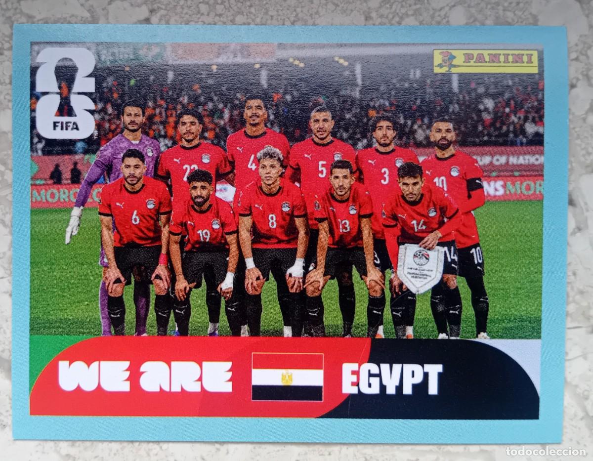 Fu&szlig;ball-Sticker: Figurina Panini 2026 Cromo World Cup Usa Mundial 2026 squadra alineaci&oacute;n team Egypt n EGY 13