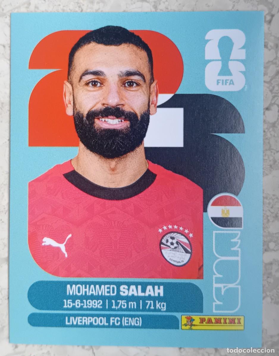 Fu&szlig;ball-Sticker: Figurina Panini 2026 Cromo World Cup Usa Mundial 2026 Mohamed Salah Egypt n EGY 17